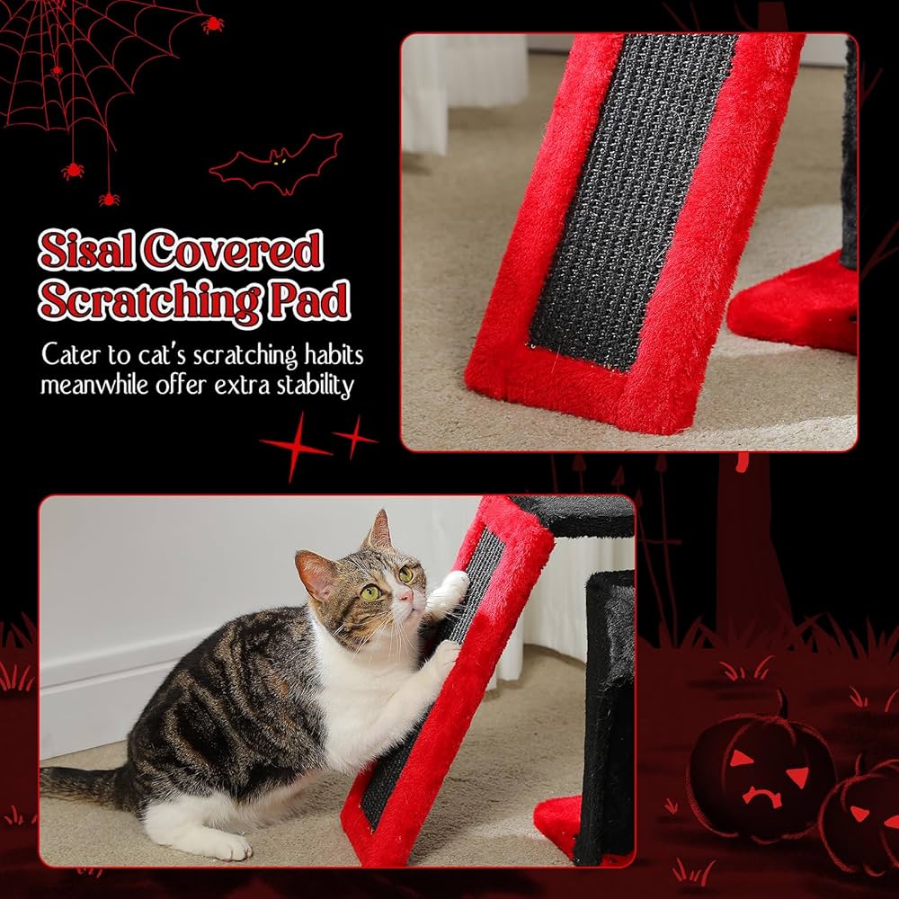 PAWZ Road Gothic Cat Tree - Stylish Comfort for Indoor Cats